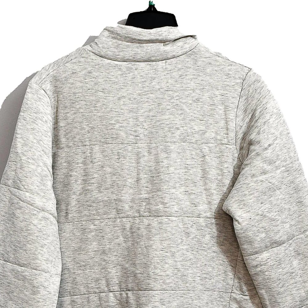 Three Dots Ladies' Quilted Jacket GRAY - Picture 8 of 9